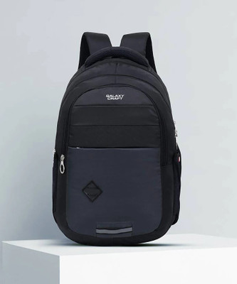Galaxy Craft Large 40 L Laptop Backpack Black Color Design Five Zipper 32 L Backpack(Black)