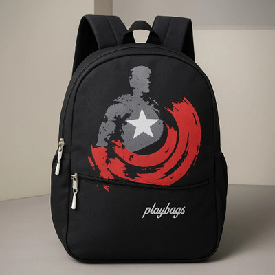 OL SKOOL OLSKOOL0020 25 L Laptop Backpack(Black)