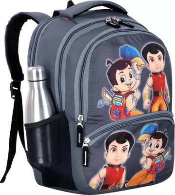 Fast Fashion N2ema_Grey_12 21 L Backpack(Grey)