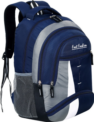 HouseOfCommon 30L Laptop Backpack Medium Bagpack school college laptop travel bag office bag 30 L Laptop Backpack(Blue)