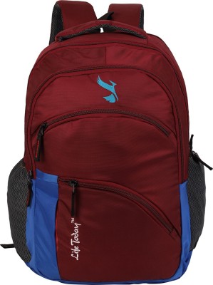 Alfaz 15.6 Inch Laptop Backpack Red Bags 38 L Laptop Backpack(Red, Blue)