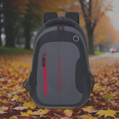 HouseOfCommon backpack bag laptop bag school backpag(18*14) 37 L Laptop Backpack(Red)