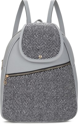 Zoyaebazar stylish backpack grey 14 L Backpack(Grey)