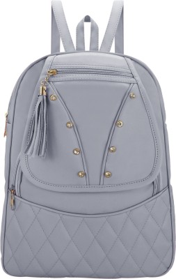 Zoyaebazar Attractive Women's & Girls College and Traveling Backpack 18 L Backpack(Grey)