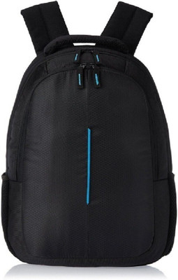 HP Entry level 22 L Backpack(Black, Blue)