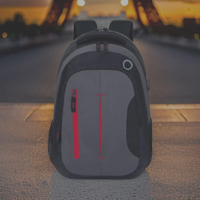 JairaJ backpack bag laptop bag school backpag(19.1*14) 38.1 L Laptop Backpack(Black)