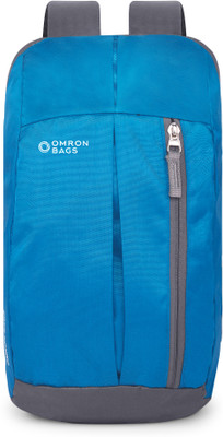 OMRON BAGS Stylish Outdoor Mini Backpack For Unisex Daypack With Water Resistance Fabric 12 L Backpack(Blue)