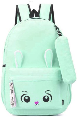 BEOM Fashion Backpack for Girls Women 20 L Backpack(Green)