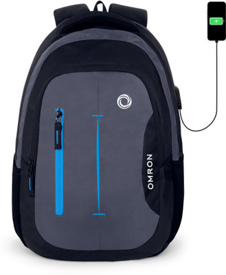 OMRON BAGS With 3 Compartment Office, Travel And College 30 L Laptop Backpack(Black)