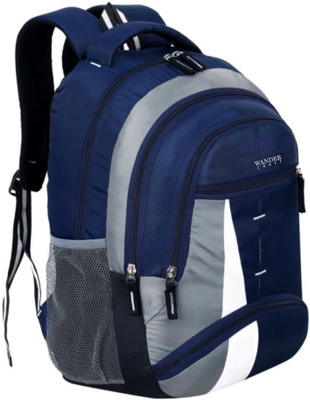 wandercraft Stylish Casual Backpack for Men And Women 35 L Backpack(Blue)