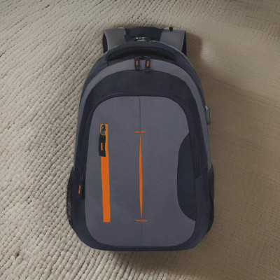 Shivra backpack for men backpack bags bagpack 32 L Laptop Backpack(Black, Grey)