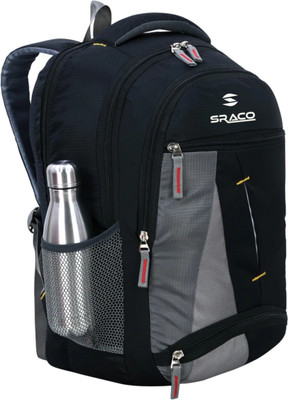 SRACO stylish Backpack Boys Girls/Office /College/Travel Waterproof School Bag 30 L Laptop Backpack(Black)