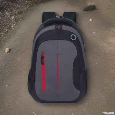 JairaJ backpack bag laptop bag school backpag(19.1*14) 38.1 L Laptop Backpack(Black)