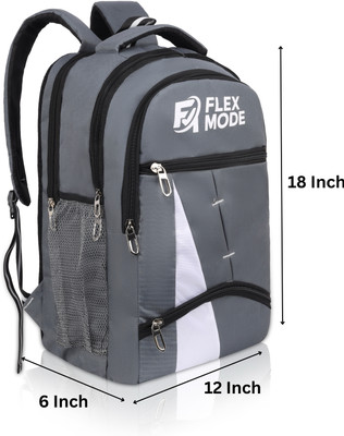 Flex Mode Comfy stylish Backpack Boys Girls/Office /College/ Travel 40 L Backpack(Grey)