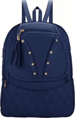 EVOLIC Small 15 L Backpack Women Trendy College Bag Backpack(Blue, 15 L)