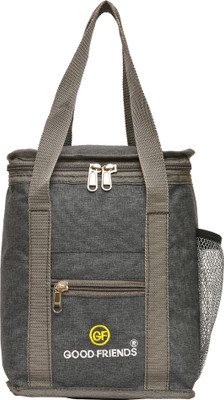 Dcmr Lightweight Lunch Bag for Office Men, Boys & Girls- Good Quality Tiffin Bag Waterproof Lunch Bag(Grey, 4 L)