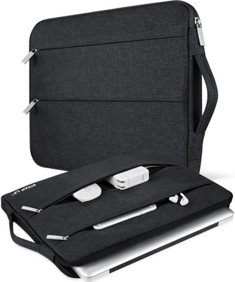 Straplt Laptop Sleeve Carrying Case 15.6-16 Inch Bag Tablet Handle Waterproof Laptop Sleeve/Cover(Black, 16 inch)