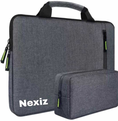 Nexiz Grey Messenger Bag Grey laptop sleeve bag men &women14.6 Inch waterprof handle laptop bag 15 inch