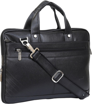 GOODINA Men & Women Black Shoulder Bag