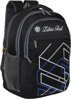 zikrefast Smart School Bag II Backpack II Multiuse bag (41 Liters) (Secondary 3rd Std Plus) Waterproof School Bag Waterproof School Bag(Black, 41 L)