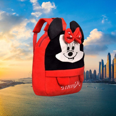Samyra SM 5BM Soft Toy Bag mini mouse For Cute Kids School Bag(Multicolor, 5 L)