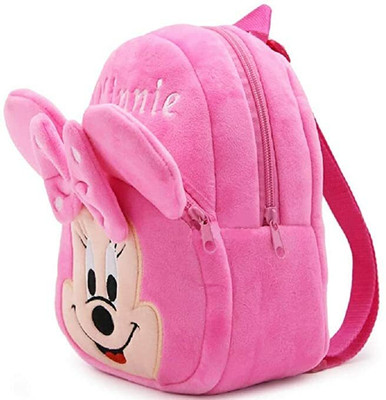 maaya preschool cute minnie kids bag beautiful backpack 10 L Backpack(Pink)