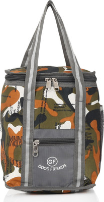 Capitalpoint Tiffin Bags Branded Premium Quality Carry on Tote for School & Office Waterproof Lunch Bag(Brown, 4 L)