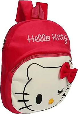 maaya Hello Kitty preschool kids bag beautiful backpack, unit-1 10 L Backpack(Red)