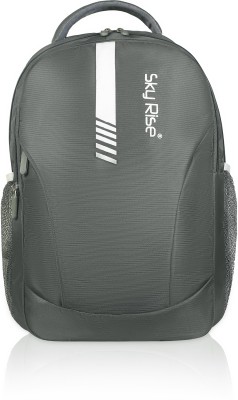 SKY RISE Medium 30 L Laptop Backpack Waterproof Laptop Backpack/School Bag/College Bag 30 L Backpack(Grey)