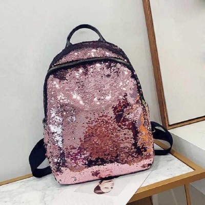 SILVERLAKE Pink Chamki SLBag-55 18 L Backpack(Pink)