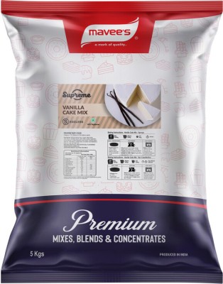 mavee's Supreme - Vanilla Cake Mix Eggless, Premium Baking solutions Baking Powder(5 kg)