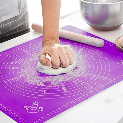Atags Non-Stick Silicon Reusable Roti Chapati Rolling Baking Sheet Mat Food-grade Silicone Baking Mat(Pack of 1)