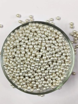 APLENTY Silver Balls | Cake Decoration Pearl Ball | Silver Disco Balls Sprinkles Sprinkles(100 g, Sweet)