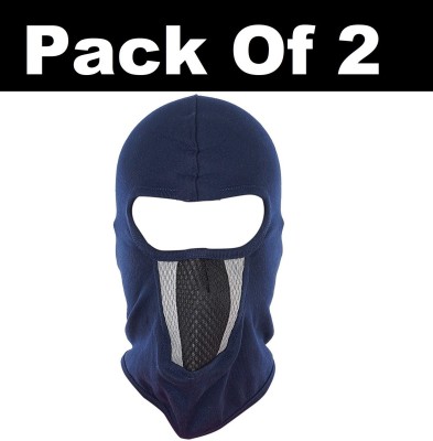 IM UNIQUE msk2Pc Full Blue Grey Black Face Mask IM006 Decorative Mask(Blue, Pack of 2)