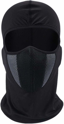 Caronix Grey Helmet Skull Cap for Men & Women(Size: Free,  Balaclava)
