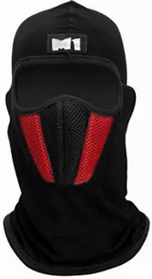Rhtdm Black, Red Bike Face Mask for Men & Women(Size: Free,  Balaclava)