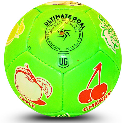 ULTIMATE GOAL Sports Kids Home Play Green Fruits Print Football - Size: 1(Kids, Pack of 1, Green)