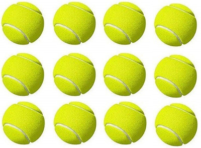 HOC SUPER WOOLEAN YELLOW TENNIS BALL (PACK OF 12) Tennis Ball(Standard, Pack of 12, Yellow)
