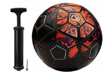 Kiraro CR7 Football With Air Pump Football - Size: 5(Standard, Pack of 1)