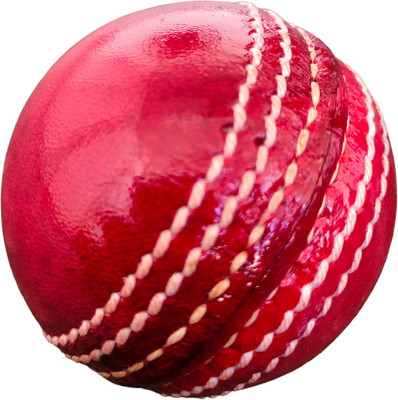 RMAINI SPORTS Red Cricket Leather Ball(Standard, Pack of 1)