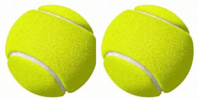 gamers hub Tennis Cricket Ball , Cricket Tennis Ball Light Weight Cricket Tennis Ball(Standard, Pack of 2, Green)