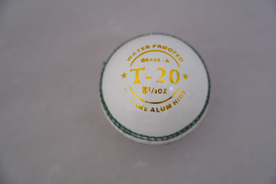 Cricketkingdom T-20 4 PIECE CRICKET BALL Cricket Leather Ball(Standard, Pack of 1, White)