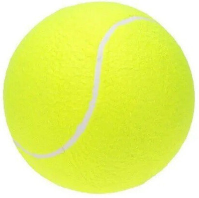HOC Green Tennis Ball Pack of 3 Cricket Tennis Ball(Standard, Pack of 3, Yellow)