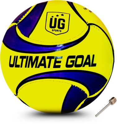 UG SPORTS Head Shooter Yellow & Voilet Football - Size: 3(Kids, Pack of 1, Yellow, Purple)