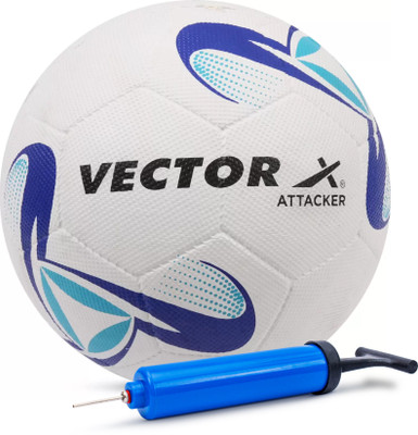VECTOR X Attacker With Pump Football - Size: 5(Standard, Pack of 1)