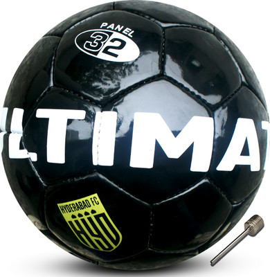 UG SPORTS Classic Black Football - Size: 5(Standard, Pack of 1, Black)