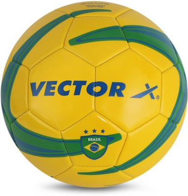 VECTOR X Brazil Football - Size: 3(Kids, Pack of 1)