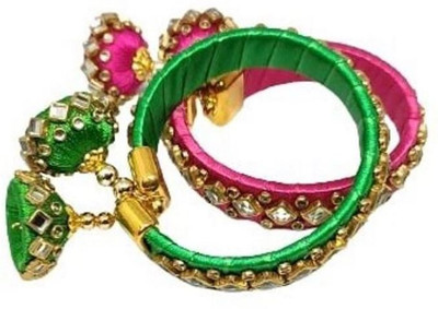 Aashirwad Creations Plastic Bangle Set(Pack of 2)