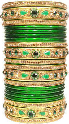 555 BABA LAHTHI Lac Bangle Set(Pack of 20)