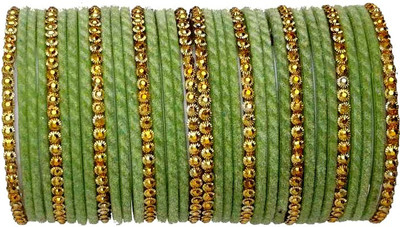 DURGANSH Glass Bangle Set(Pack of 34)